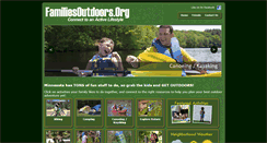 Desktop Screenshot of familiesoutdoors.org